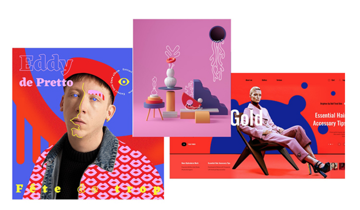 أفضل خمسة اتجاهات في التصميم لعام 2019 من أدوبي (Adobe)